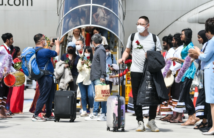 Maldives welcomes first direct China arrivals after three years
