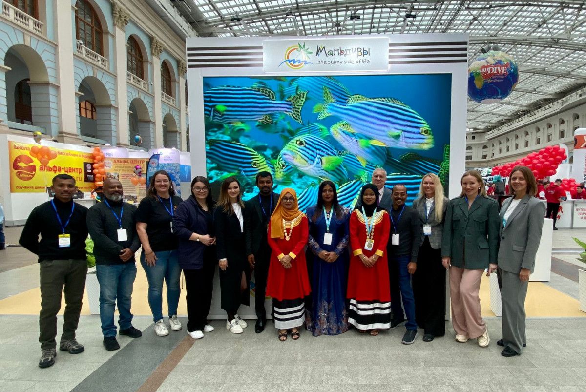 MMPRC Returns To Moscow Dive Show To Showcase The Maldives’ Beautiful Seascapes And Underwater Experiences