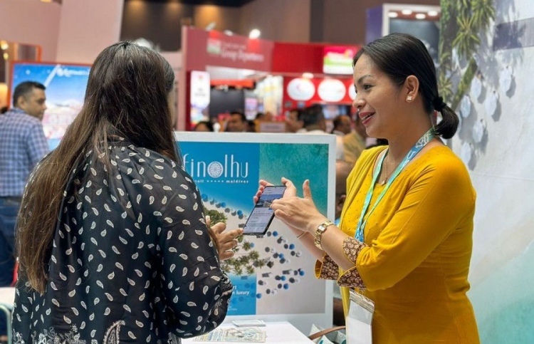 At the OTM Mumbai Tourism Expo, MMPRC promotes the Maldives.