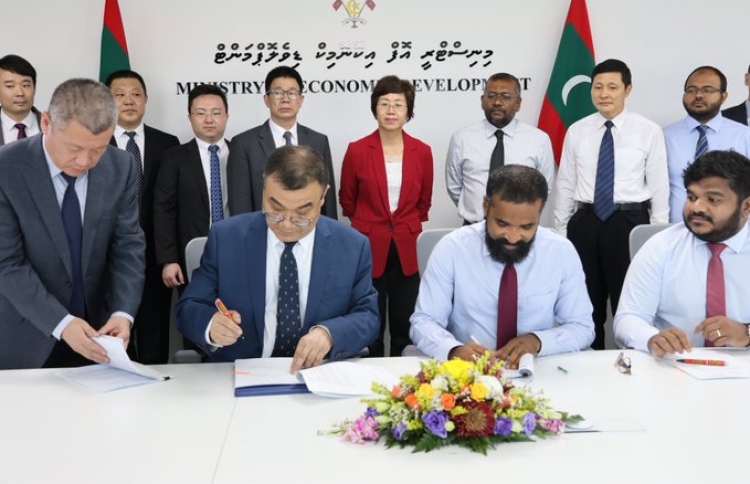 MFMC contracts Chinese company to develop Hankede in Addu City