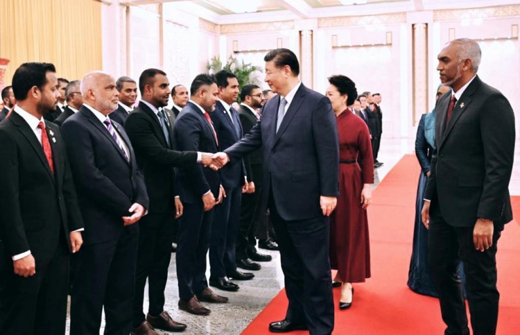 President Muizzu's visit to China.