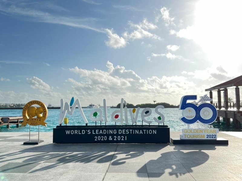 Maldives Tourism Golden Jubilee monument unveiled in VIA