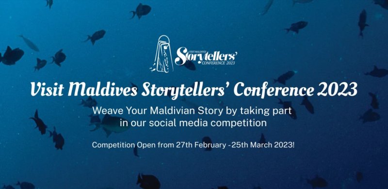 Free Trips to the Maldives - Visit Maldives Storytellers' Conference 2023 Social Media Contest