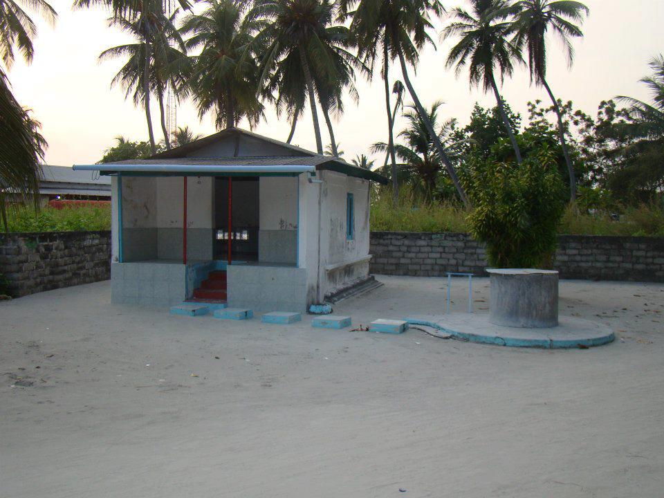 Kudamiski'y, the oldest mosque on Ukulhas Island, Maldives, built in 1656