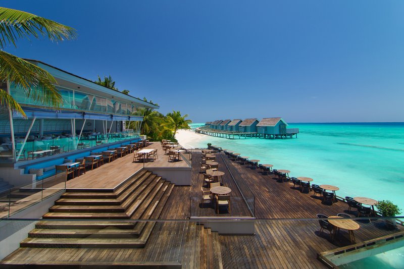 Inguru dining destination at Kuramathi